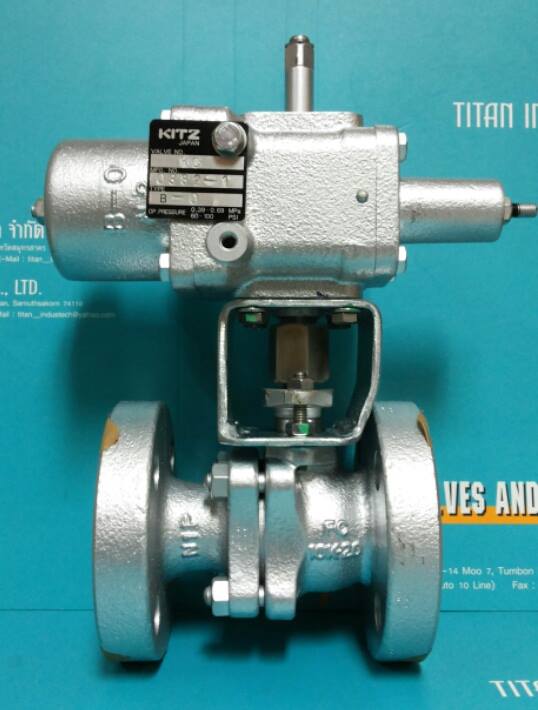 KITZ Actuator Pneumatic Type B ,BS - TITAN INDUSTECH CO.,LTD. VALVES ...