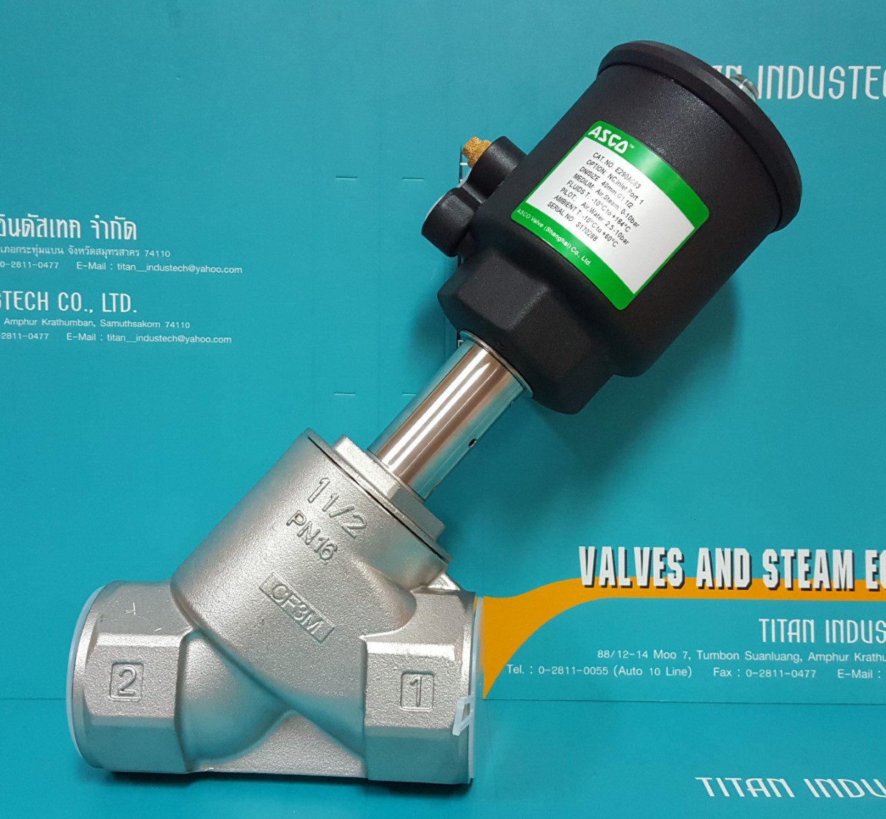 Piston Valve Titan Industech Co Ltd Valves And Steam Equipments