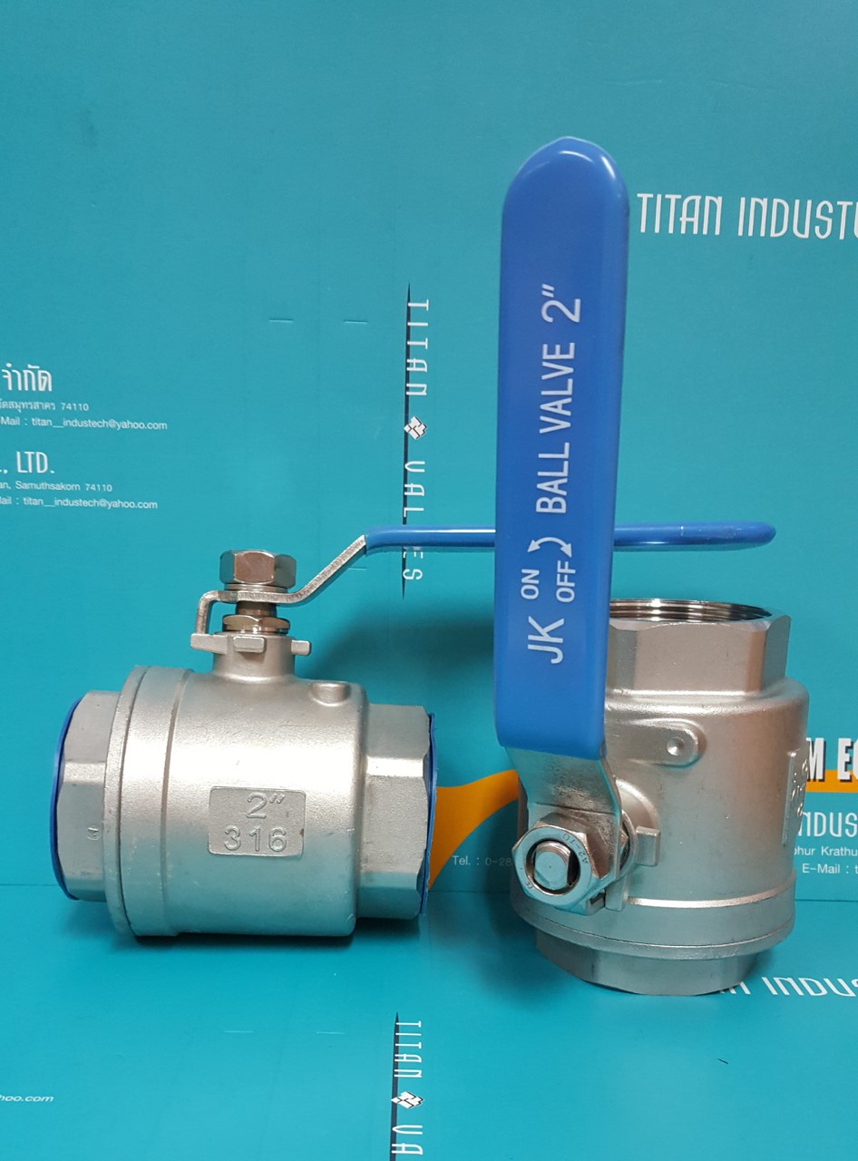 JK 2PCS BALL VALVE TITAN INDUSTECH CO LTD VALVES AND STEAM EQUIPMENTS