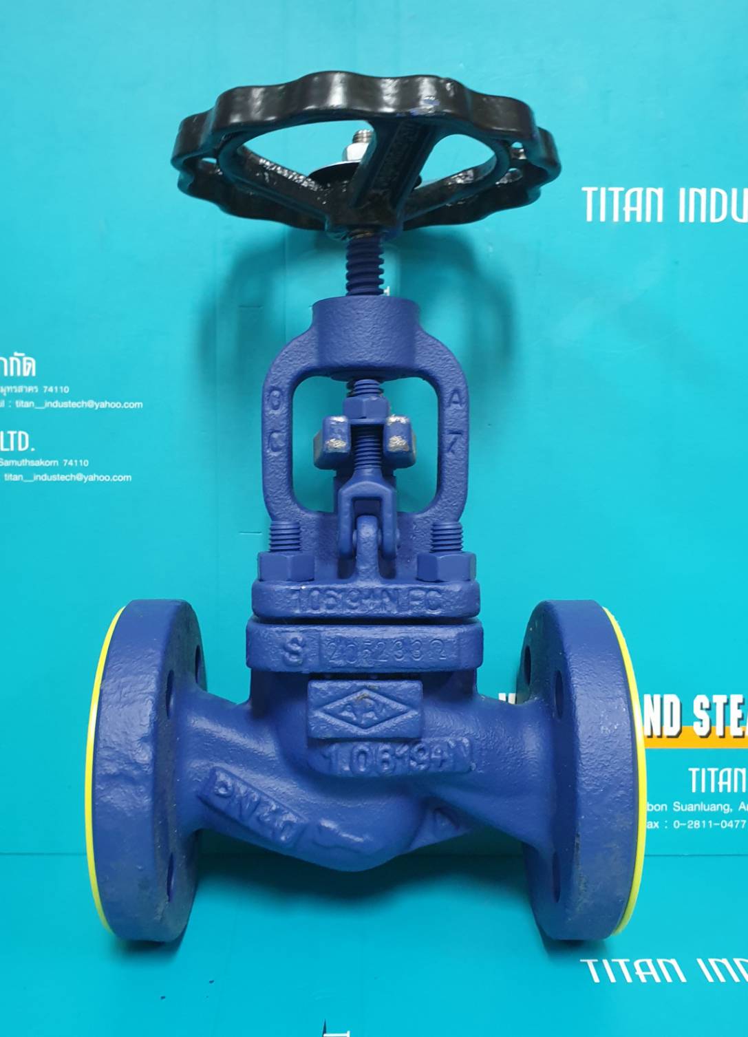 Ari Globe Valve With Gland Packing Pn Titan Industech Co Ltd